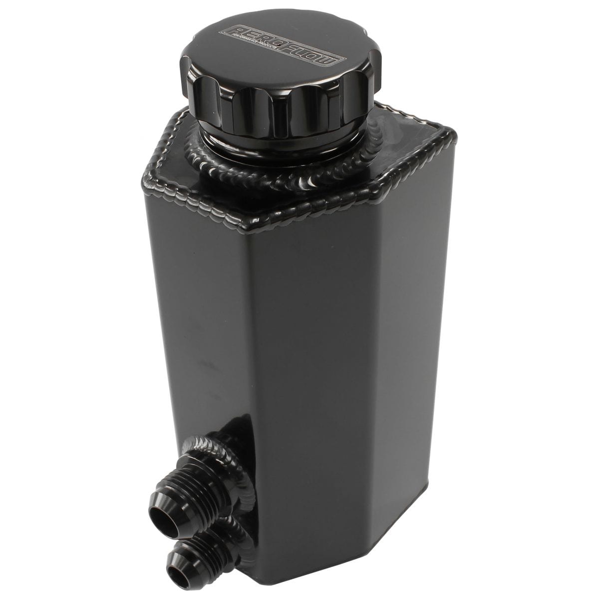 Aeroflow Performance Fabricated Tanks Aeroflow Universal Fabricated Power Steering Tank - AF77-1032 SR