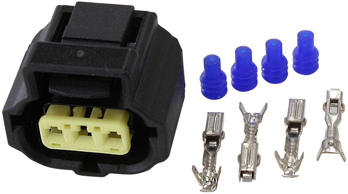 Aeroflow Performance Fits Ford Falcon BF & FG 'Barra' Aeroflow 3-Pin Alternator Plug AF49-1701 SR