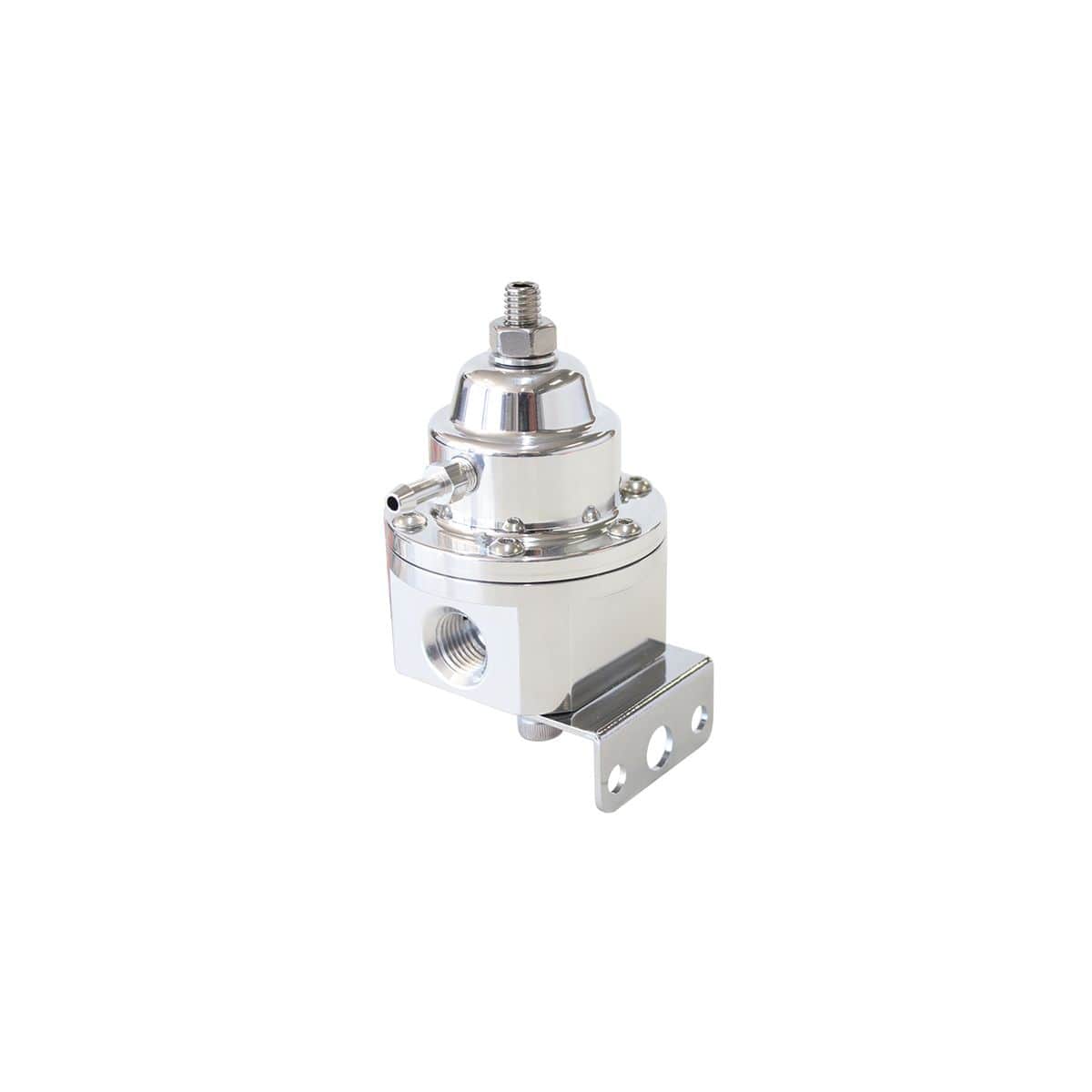 Aeroflow Performance Fuel Systems 2-Port 1200hp Billet Fuel Pressure Regulator 30-120psi Adjustable - AF66-2055 SR
