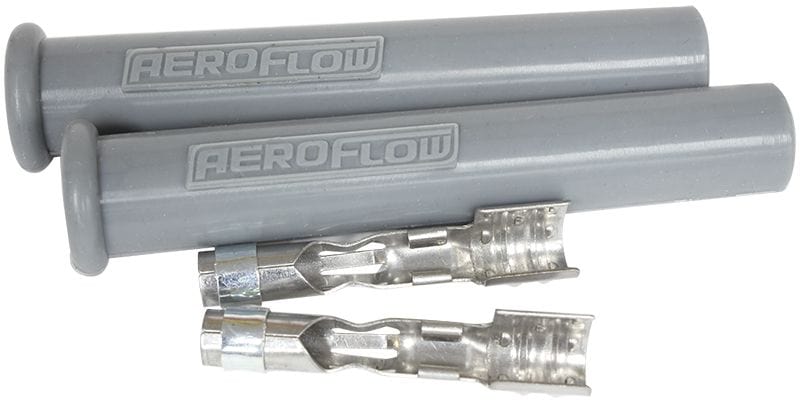 Aeroflow Performance Grey, 2 pack Aeroflow Xpro Silicone Multi Angle Spark Plug Boots & Terminals AF4530-3301 SR