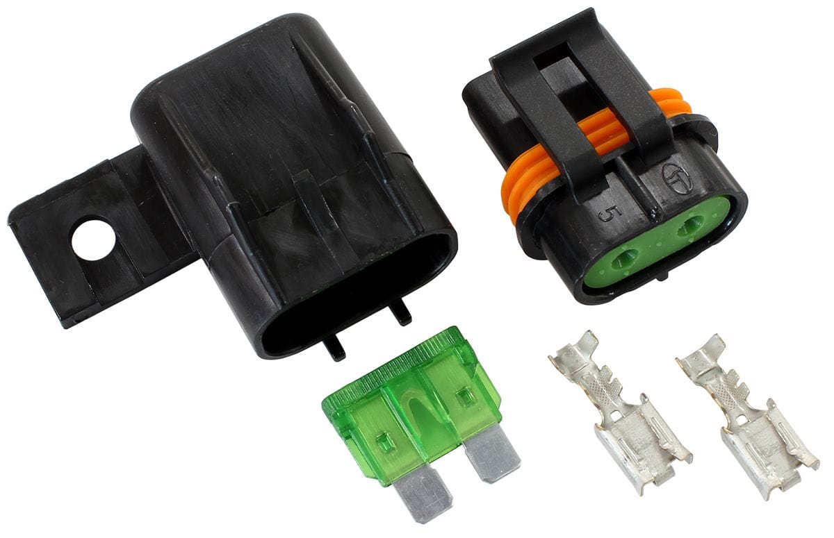 Aeroflow Performance Includes 30amp Blade Style Fuse Aeroflow Weatherpack Fuse Holder AF49-1507 SR