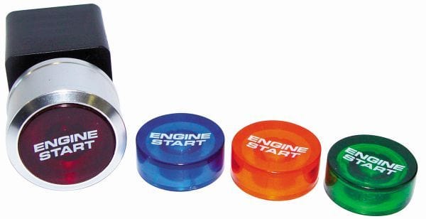 Aeroflow Performance Includes Red, Orange, Blue & Green Button Covers Aeroflow Engine Start Switch AF49-5555 SR