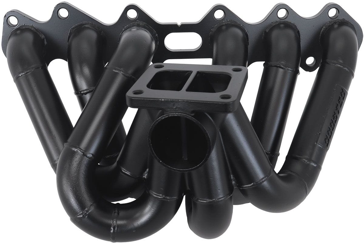 Aeroflow Performance JZ Engine Accessories AF8277-1000 Toyota 2JZ T4 Turbo Manifold Suits High Mount GT35-GT42 Turbo, 50mm External SR