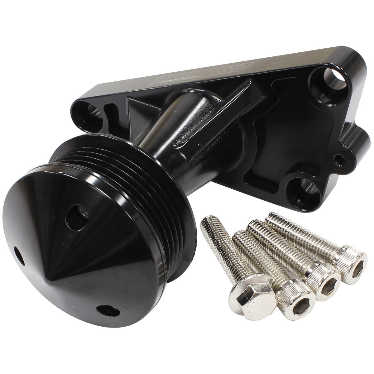 Aeroflow Performance LS Engine Parts Power Steer Delete Idler Bracket - LS Engine AF64-4367 SR