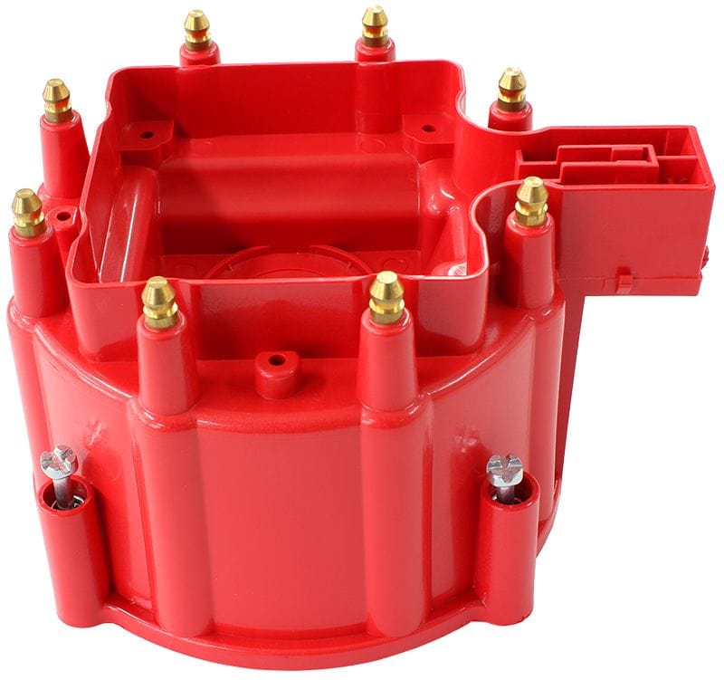 Aeroflow Performance Red Finish Aeroflow Replacement HEI Distributor Cap Only AF4595-8362 SR