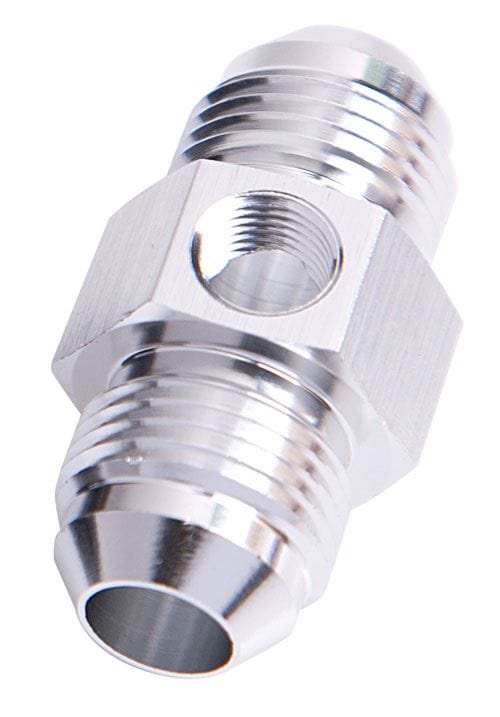 Aeroflow Performance Silver Aeroflow Straight Male to Male with 1/8" Port -10AN AF141-10S SR