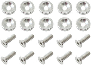 Aeroflow 5/16" Billet Dress-Up / Fender Bolt Kit (10 pack) AF64-4371S