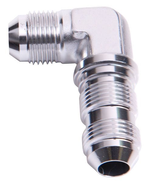 Aeroflow Performance Silver Finish Aeroflow 90° AN Bulkhead -12AN AF833-12S SR