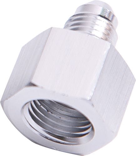 Aeroflow Performance Silver Finish Aeroflow AN Flare Reducer Female/Male -16AN to -12AN AF950-16-12S SR