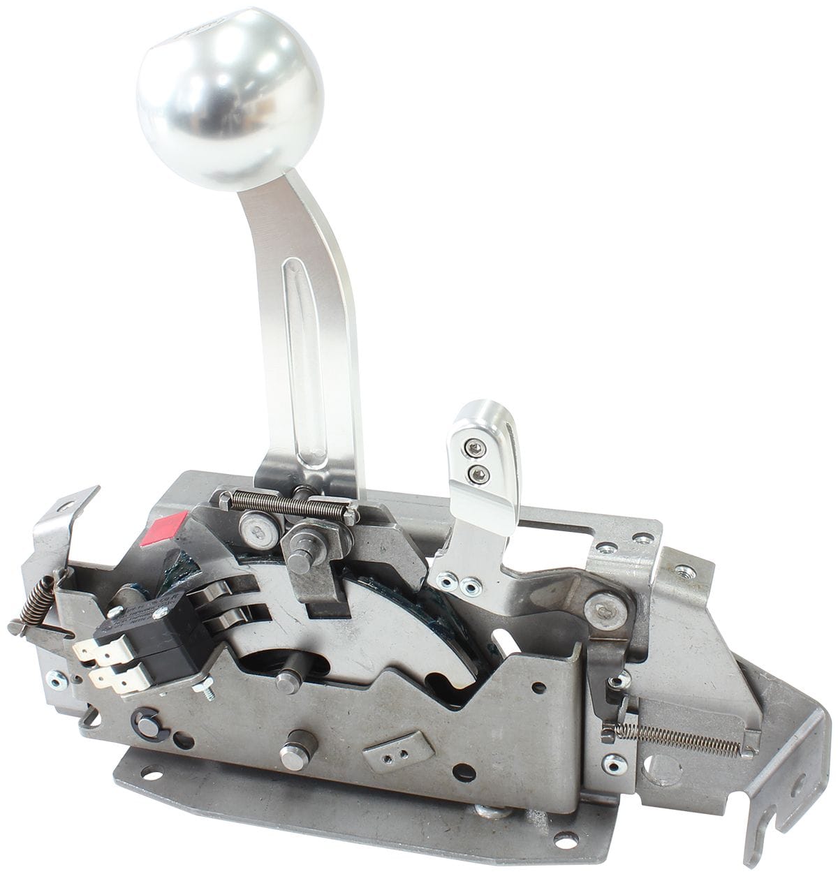 Aeroflow Performance Silver Finish Aeroflow Bang Shift NITRO 2, 3 & 4 Speed Bare Ratchet Shifter AF72-9110 SR