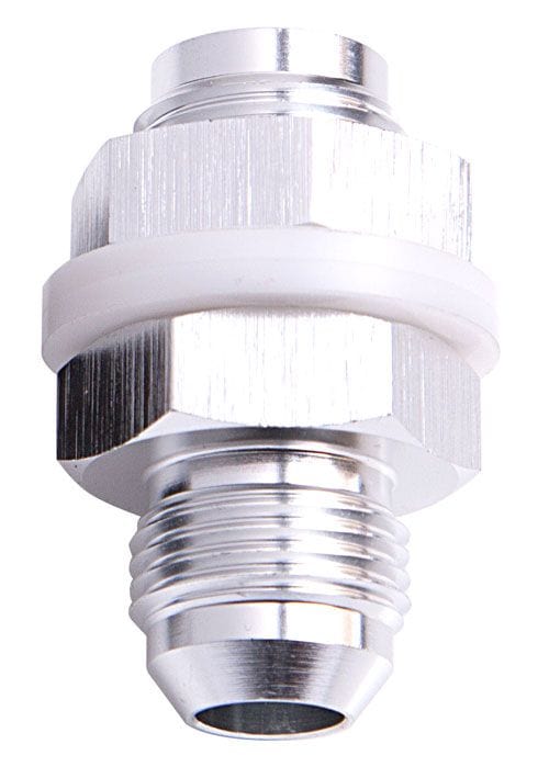 Aeroflow Performance Silver Finish Aeroflow Fuel Cell Fitting -6AN AF921-06S SR