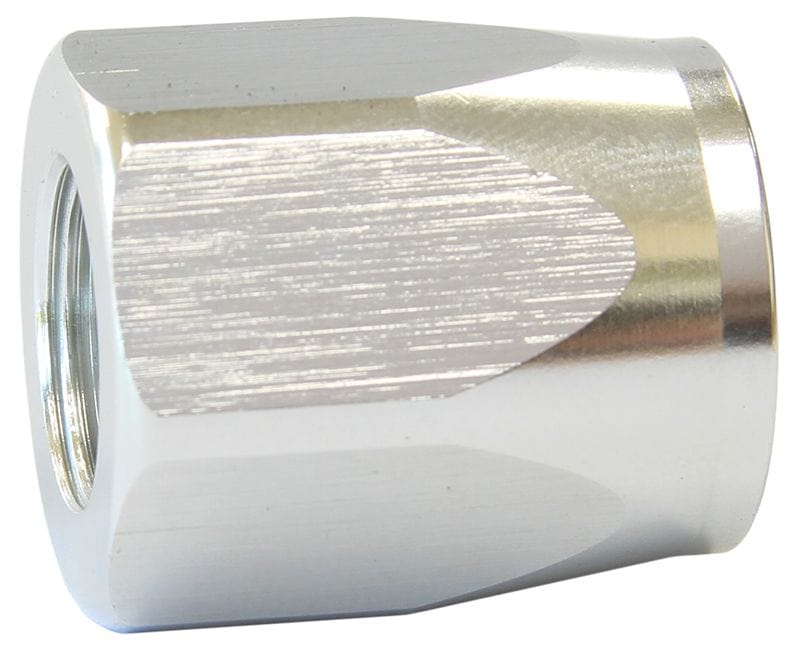 Aeroflow Performance Silver Finish. Suits 100 & 450 Series Hose Ends Aeroflow Taper Style Hose End Socket -20AN AF298-20DS SR