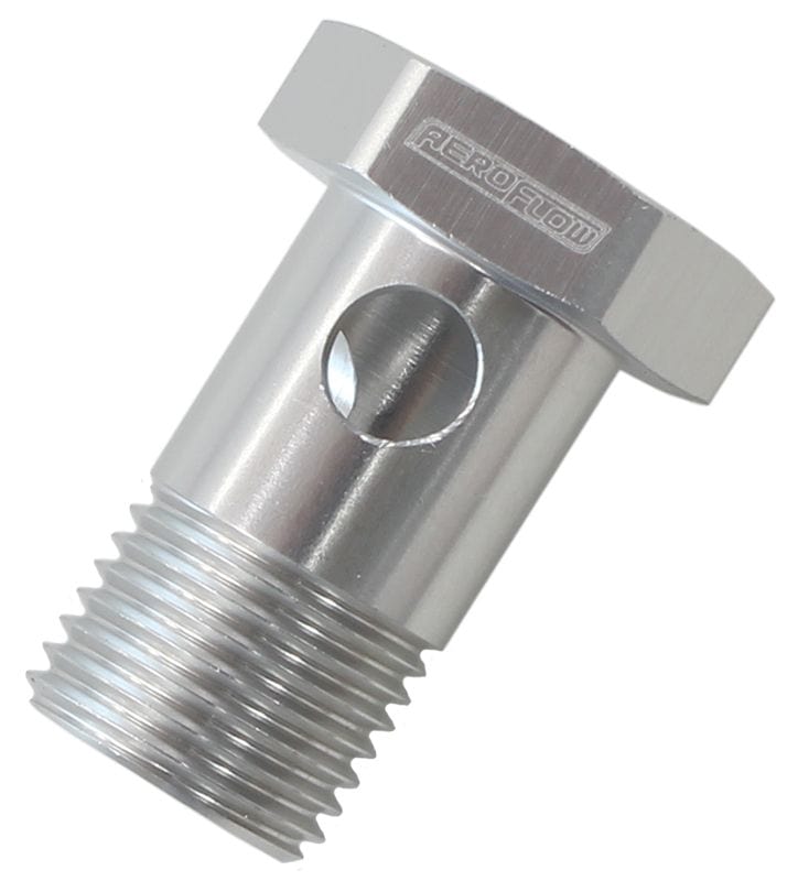 Aeroflow Performance Silver Finish Use With -10AN Aeroflow Alloy Banjo Bolt M16 x 1.5 AF716-10S SR