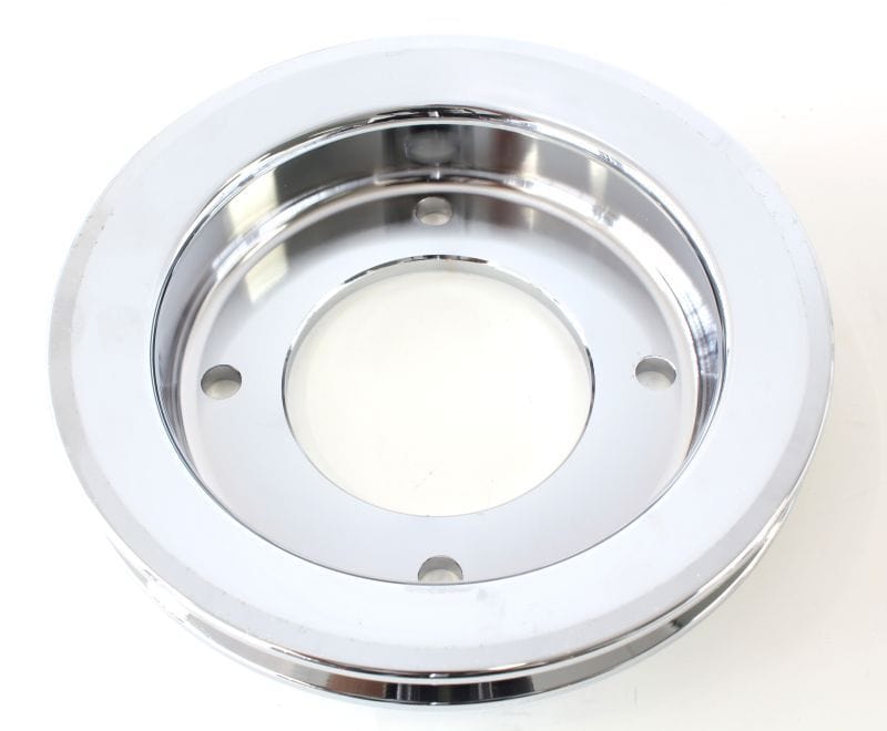 Aeroflow Performance Single V groove, suit Holden 253-308 with small bearing water pump, P Aeroflow Billet Crankshaft Pulley AF64-4023 SR