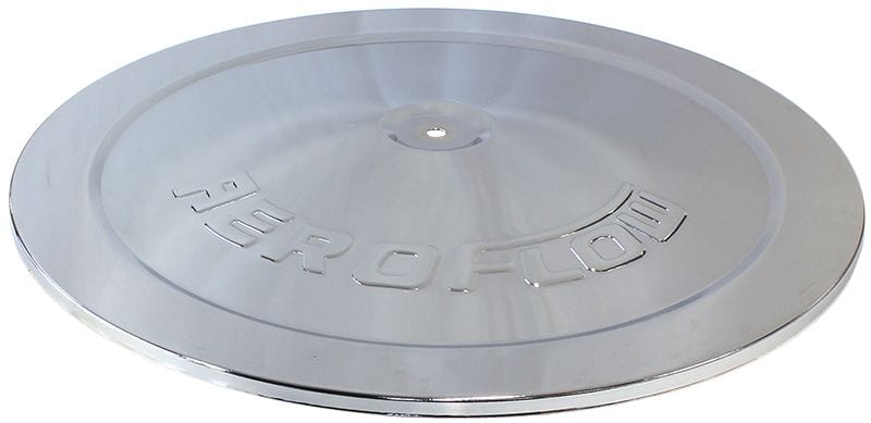 Aeroflow Performance Suit 14"" O.D Filter, Steel Chrome Finish" Aeroflow Air cleaner Top Plate Only AF2851-1422 SR