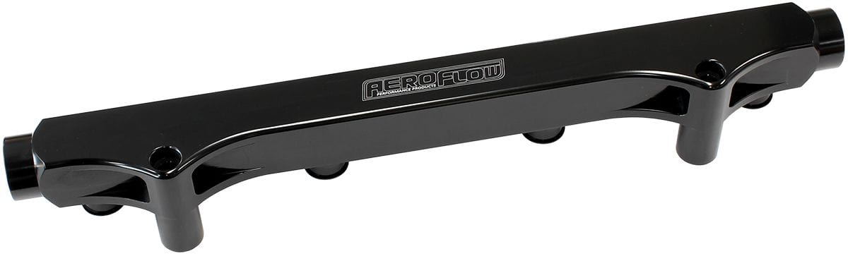 Aeroflow Performance Suit 14mm Full Length Fuel Injectors, -8ORB Ports Aeroflow VW and Audi 1.8L 20v Billet EFI Fuel Rail - Black AF64-2133BLK SR