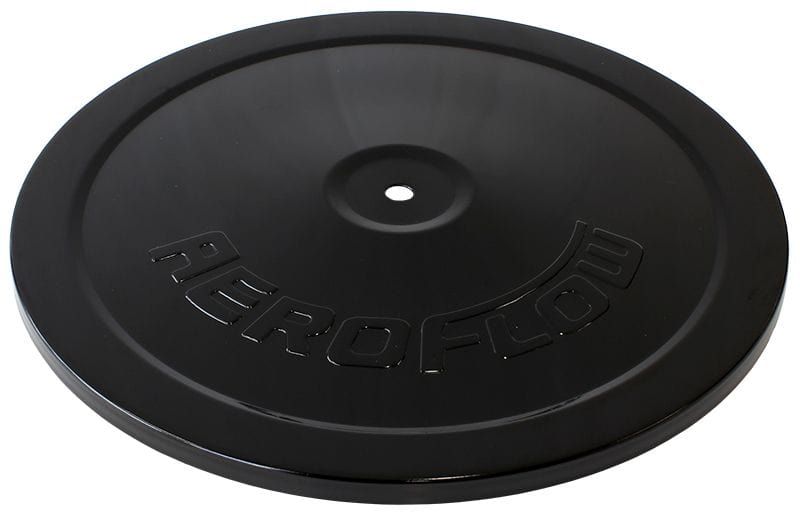Aeroflow Performance Suit 9" O.D Filter, Steel Black Aeroflow Air cleaner Top Plate Only AF2251-0922 SR