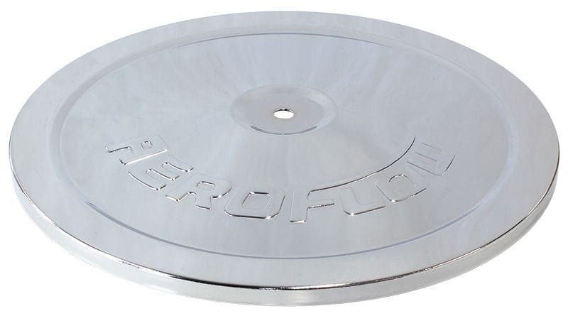Aeroflow Performance Suit 9" O.D Filter, Steel Chrome Finish Aeroflow Air cleaner Top Plate Only AF2851-0922 SR