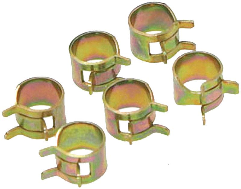 Aeroflow Performance Suit AF9031-25 & AF9231-25 Silicone Hose Aeroflow Vacuum Hose Spring Clamps (10-Pack) AF27-025-10 SR