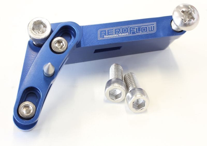Aeroflow Performance Suit Big Block Chevy with 8" Harmonic Balancer Aeroflow Adjustable Timing Pointer - Blue AF64-2099 SR