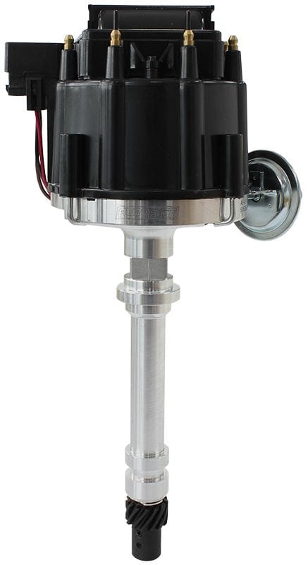 Aeroflow Performance Suit Chev Small Block and Big Block V8 Aeroflow XPRO Chevrolet HEI Distributor with Coil in Cap, Machined Aluminium Body with Bl SR