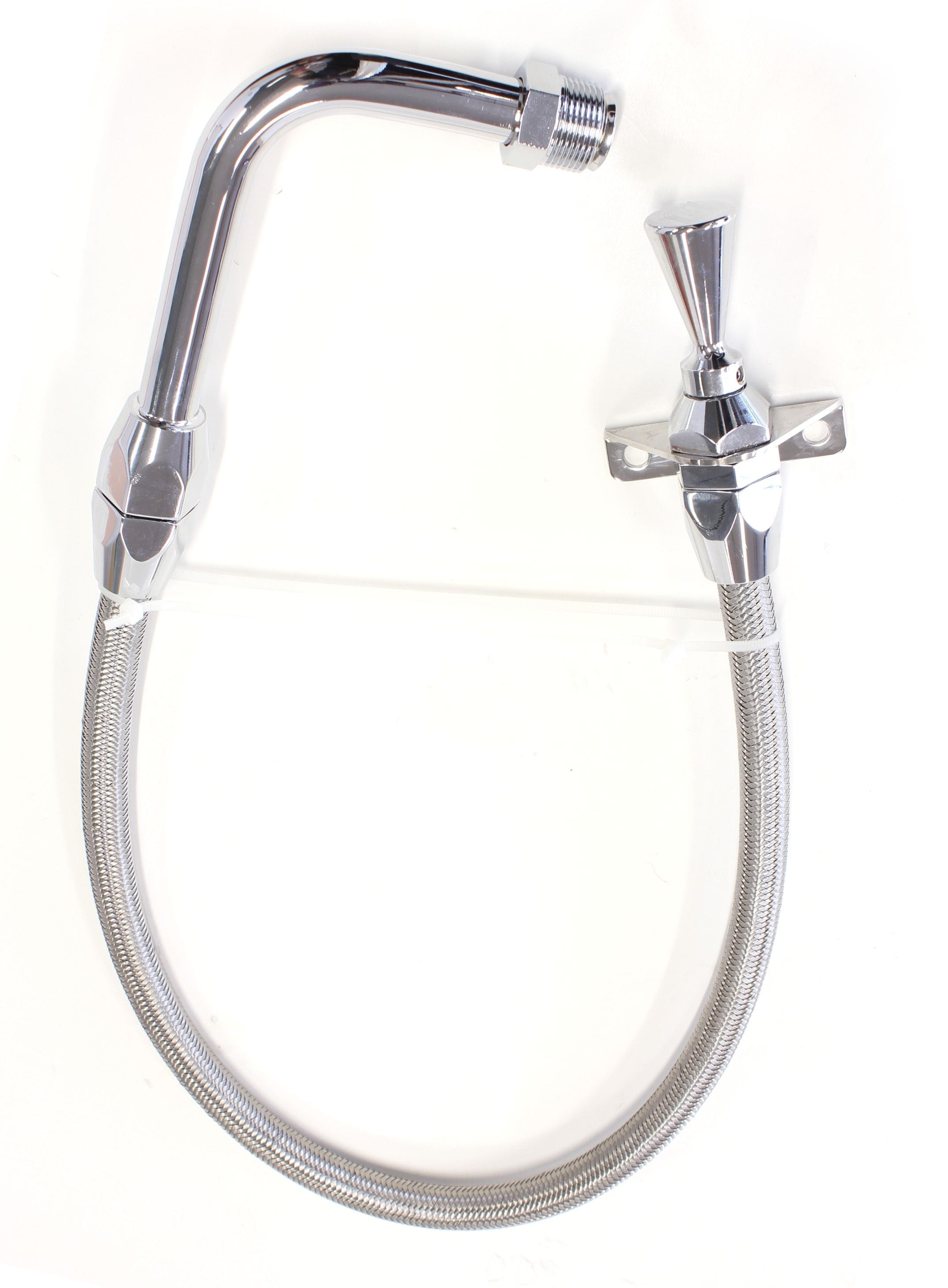 Aeroflow Performance suit Ford C4 (Pan Fill) Aeroflow Firewall Mount Flexible Stainless Steel 24" (60cm) in length Transmission Dipsti SR