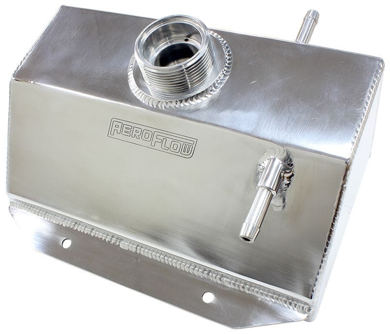 Aeroflow Performance Suit Ford Mustang 2015-17 Aeroflow Fabricated Radiator Overflow Tank - Polished AF77-1033 SR