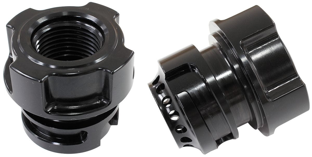 Aeroflow Performance Suit GM LS Aeroflow Oil Fill Cap Breather AF708-10-10BLK SR