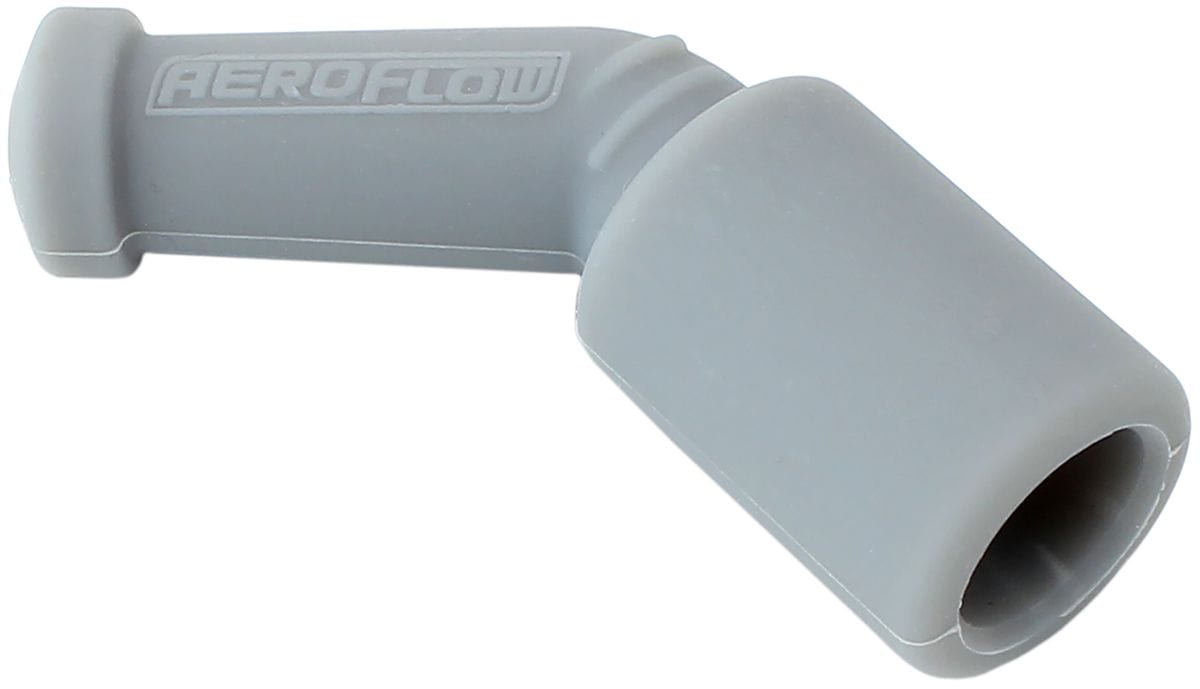 Aeroflow Performance Suit GM LS Series, Grey Silicone Aeroflow XPRO 45° LS Coil Boots, 100 Bulk Pack AF4530-34575 SR
