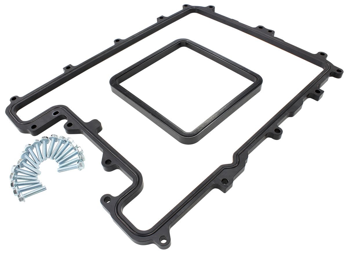 Aeroflow Performance Suit GM LSA Engines Aeroflow Thermo Plastic 10mm Supercharger Hat & Intercooler Spacer Kit AF1850-1008 SR