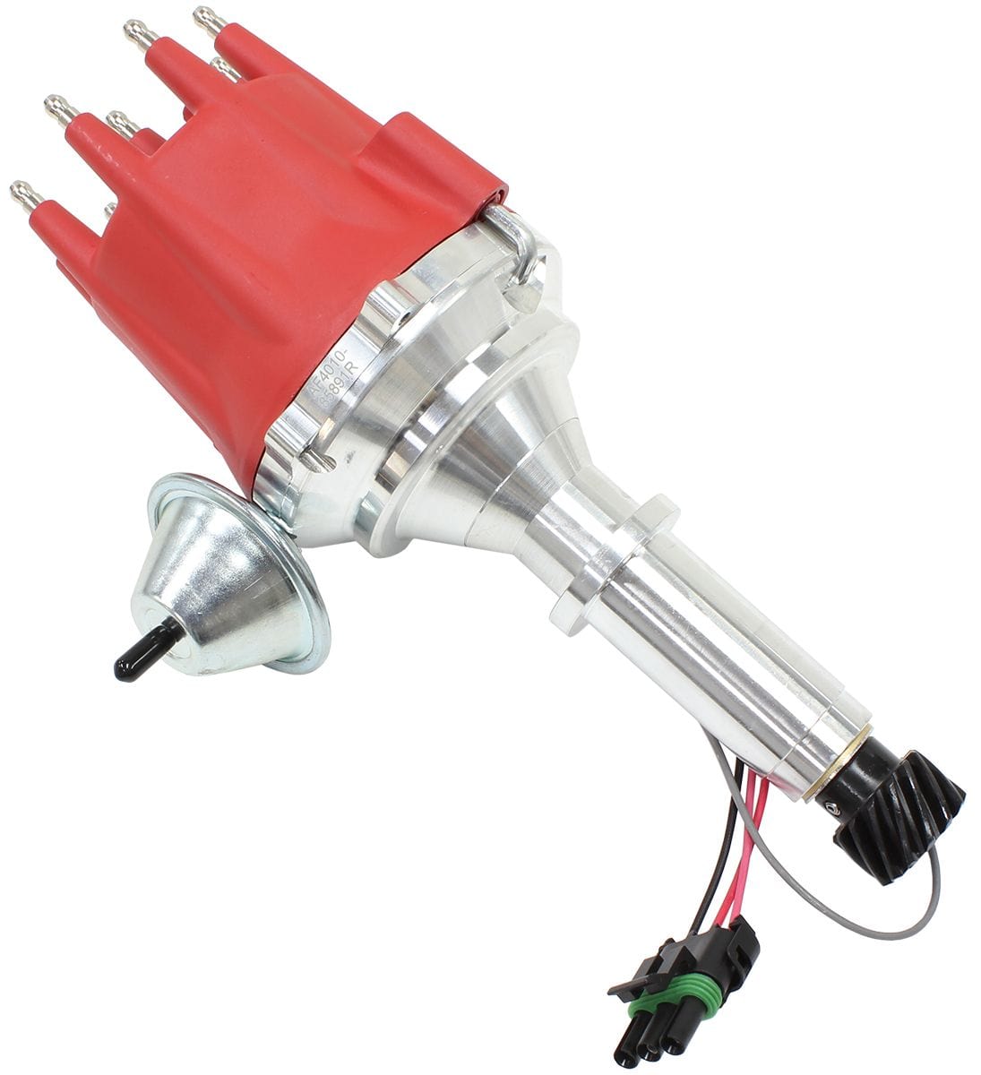Aeroflow Performance Suit Holden 253, 304, 308, 355 V8 Aeroflow XPRO Holden Ready to Run Distributor, Machined Aluminium Body with Red Cap AF401 SR