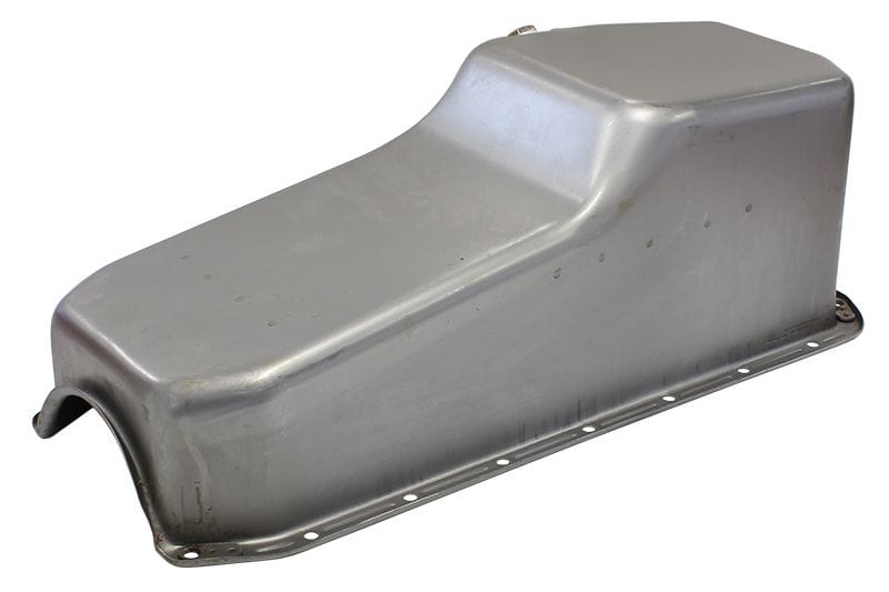 Aeroflow Performance Suit Small Block Chev Left Hand Dipstick with 2-Piece Rear Main Seal, Aeroflow Chevrolet L/H Dipstick Standard Replacement Oil Pan, Raw Finish AF82-9005 SR