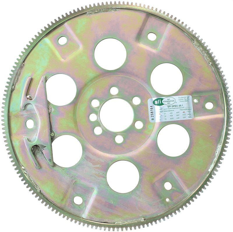 Aeroflow Performance Suits 10.5" & 11.5" Converter Bolt Circle Aeroflow Small Block Chev 1-Piece Rear Main 168 Tooth Internal Balance Flexplate - SFI Ap SR