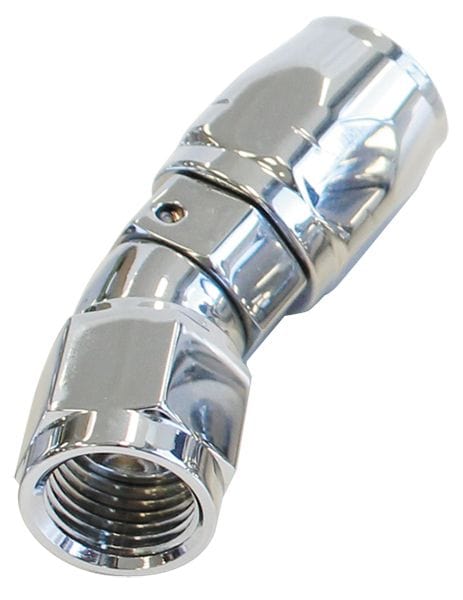 Aeroflow Performance Suits 100 & 450 Series Hose Aeroflow 880 Elite Series Full Flow Cutter Swivel 30° Hose End -8AN AF887-08 SR