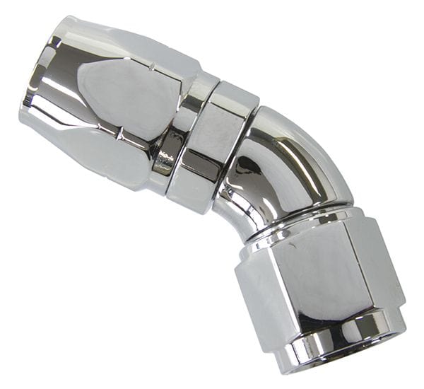 Aeroflow Performance Suits 100 & 450 Series Hose Aeroflow 880 Elite Series Full Flow Cutter Swivel 45° Hose End -12AN AF882-12 SR