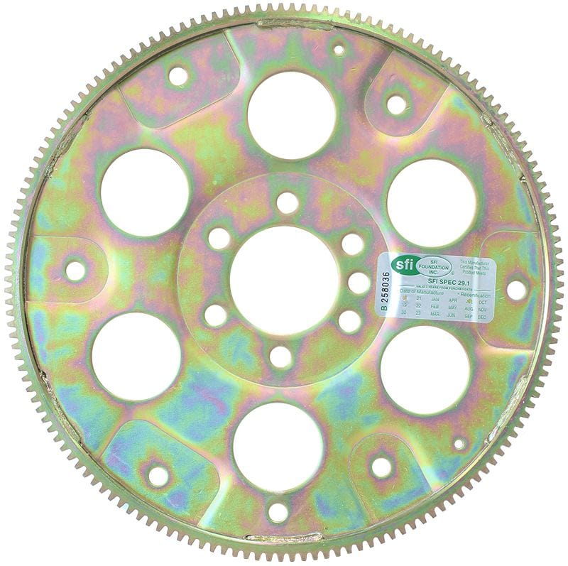 Aeroflow Performance Suits 8.5" to 9.5" Converter Bolt Circle Aeroflow Small Block Chev 153 Tooth Internal Balance Flexplate - SFI Approved AF89-305SFI SR