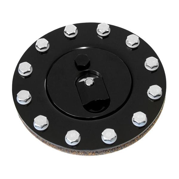 Aeroflow Performance Suits All Aeroflow Fuel Cells Aeroflow Billet Fuel Cell Cap Assembly (Black) AF85-2000BLK SR