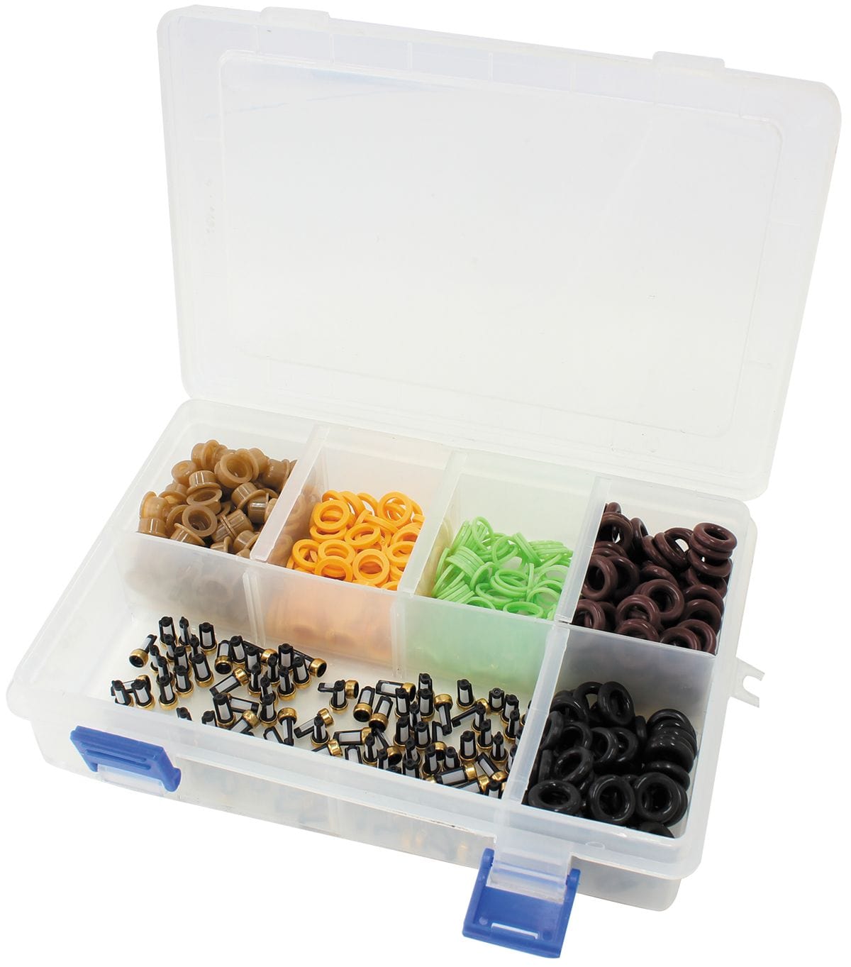 Aeroflow Performance with Buna O-Rings for E85 & Methonal Fuels Aeroflow Fuel Injector Service Kit AF98-2126 SR