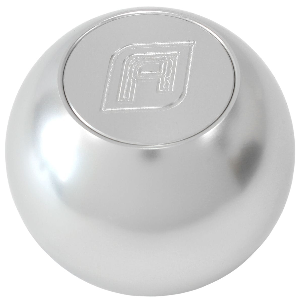 Aeroflow Performance With Thread Inserts Aeroflow Bang Shift Billet Round Gear Knob - Silver AF72-9900 SR