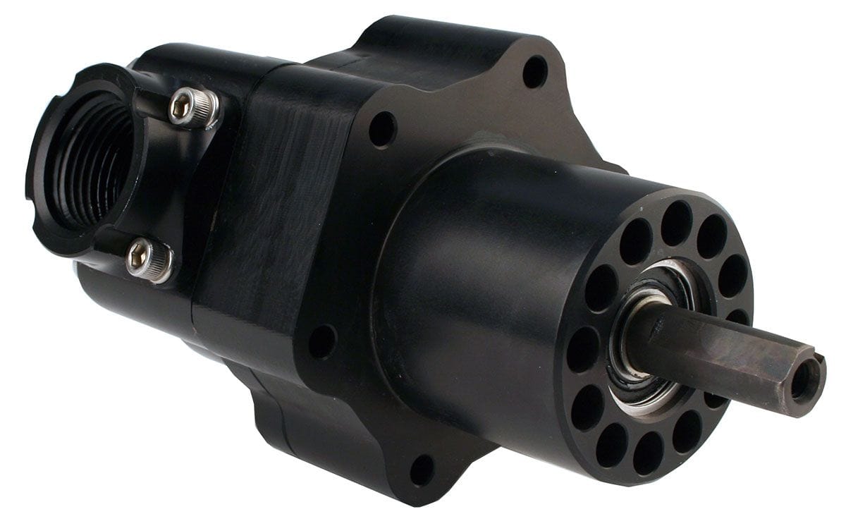 AEROMOTIVE 1.25" Inlet, -12 Outlet. Suit Carb and EFI Applications Aeromotive Atomic Belt Drive Mechanical Fuel Pump ARO11115 SR