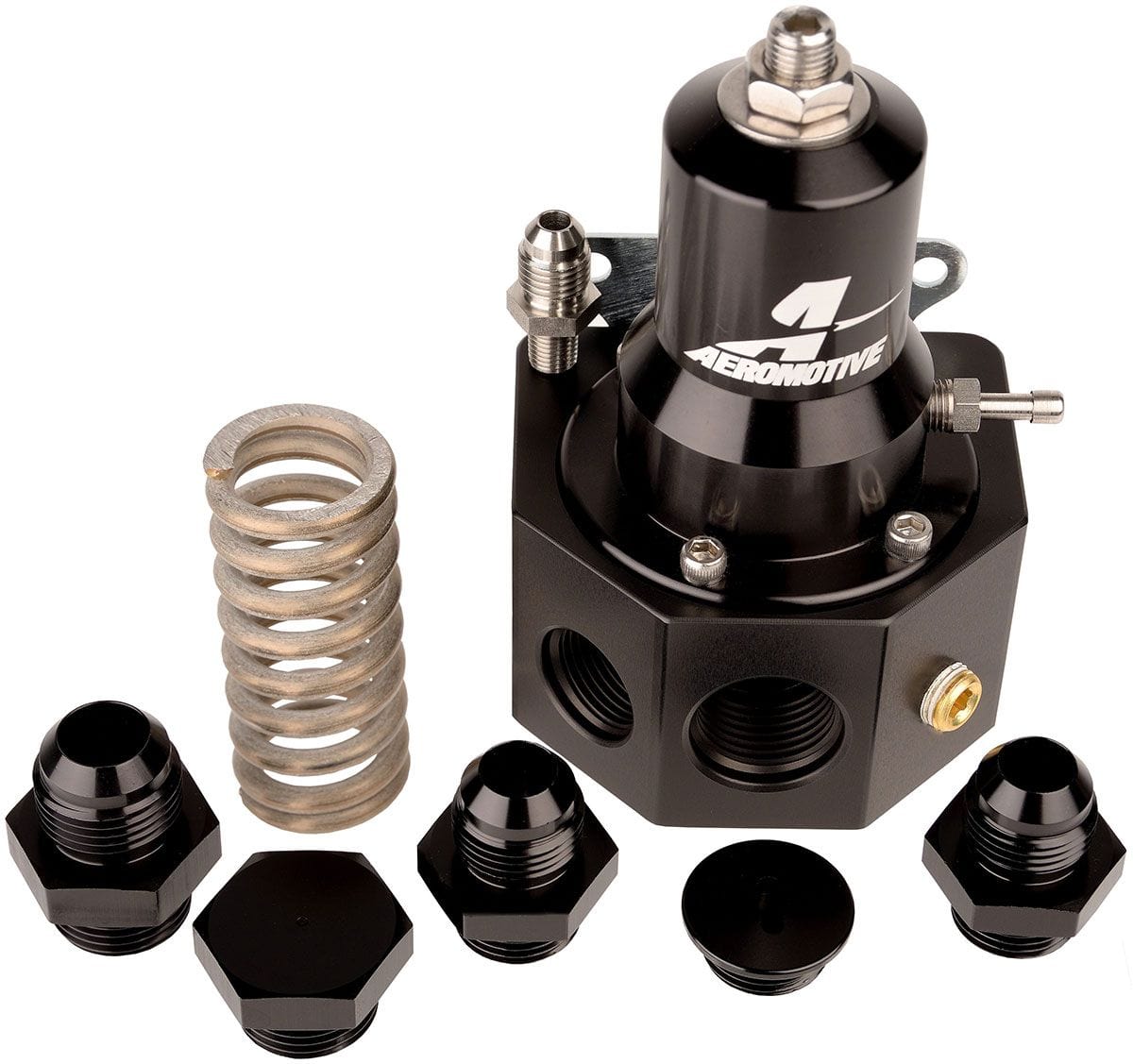 AEROMOTIVE 30-60 PSI. ORB-8/10 Inlet Ports, ORB-10 Return Port Aeromotive Pro Series EFI Fuel Pressure Regulator ARO13110 SR