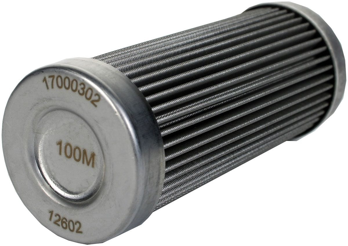 AEROMOTIVE Suit -12 Port Fuel Filters Aeromotive 100 Micron Stainless Steel Fuel Filter Element ARO12602 SR