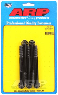 ARP 3/8" UNC x 4.000" UHL With 3/8" Socket Head ARP fasteners 5-Pack Bolt Kit, Hex Head Black Oxide AR652-4000 SR