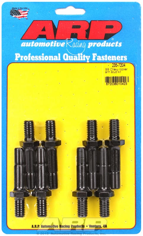 ARP 7/16" fits Aluminium Head, Intake Studs Only (8), Has Shank Under Hex ARP fasteners Rocker Arm Stud Kit AR235-7204 SR