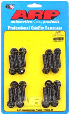 ARP fits BB Chev 396-454, 1.250" UHL ARP fasteners Intake Manifold Bolt Kit, Hex Head Black Oxide AR135-2001 SR