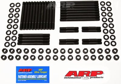 ARP fits BB Chev 396-454 Cast Iron OEM, Mark IV With Edelbrock Performer ARP fasteners Head Stud Kit, Hex Nut AR235-4018 SR