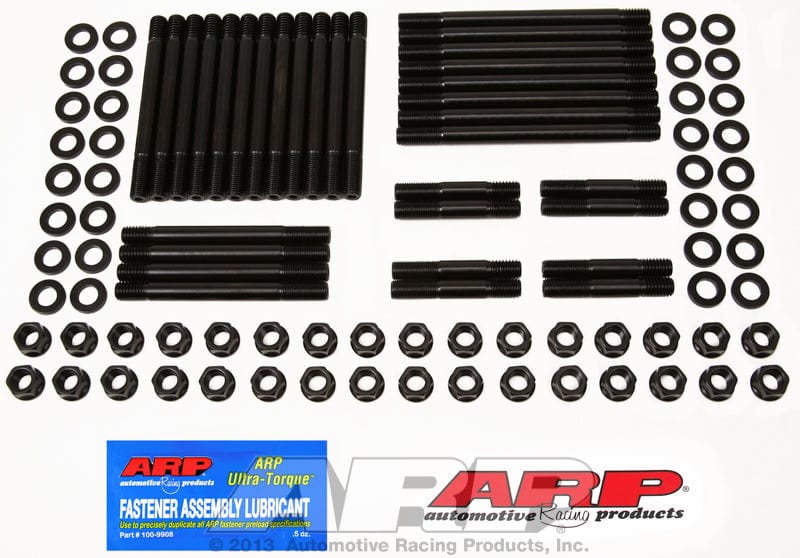 ARP fits BB Chev 396-454 Cast Iron OEM, Mark IV With Edelbrock Performer ARP fasteners Head Stud Kit, Hex Nut AR235-4018 SR