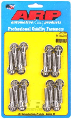 ARP fits BB Chev 502, 1.500" UHL ARP fasteners Intake Manifold Bolt Kit, 12-Point Head S/S AR435-2102 SR
