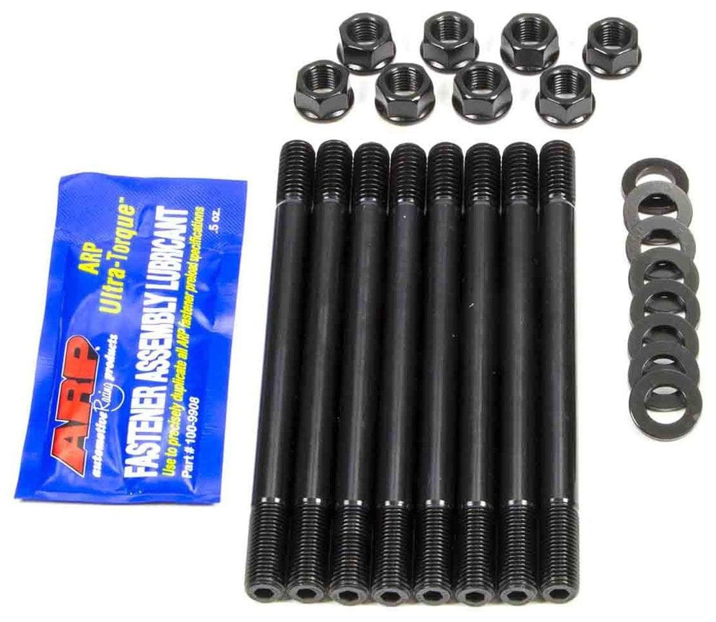 ARP fits BB Chev, 8-Pieces (1.000" Coarse Thread With Nuts & Washers) ARP fasteners Long Exhaust Stud Kit, Hex Nut AR235-4106 SR