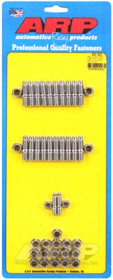 ARP fits BB Chev (With Standard 2-Piece Pan Gasket) ARP fasteners Oil Pan Stud Kit, 12-Point Nut S/S AR435-1902 SR